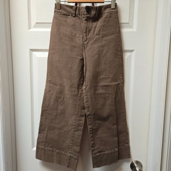 Frank & Oak Josephine Cropped Wide-leg Pants - Picture 2 of 9